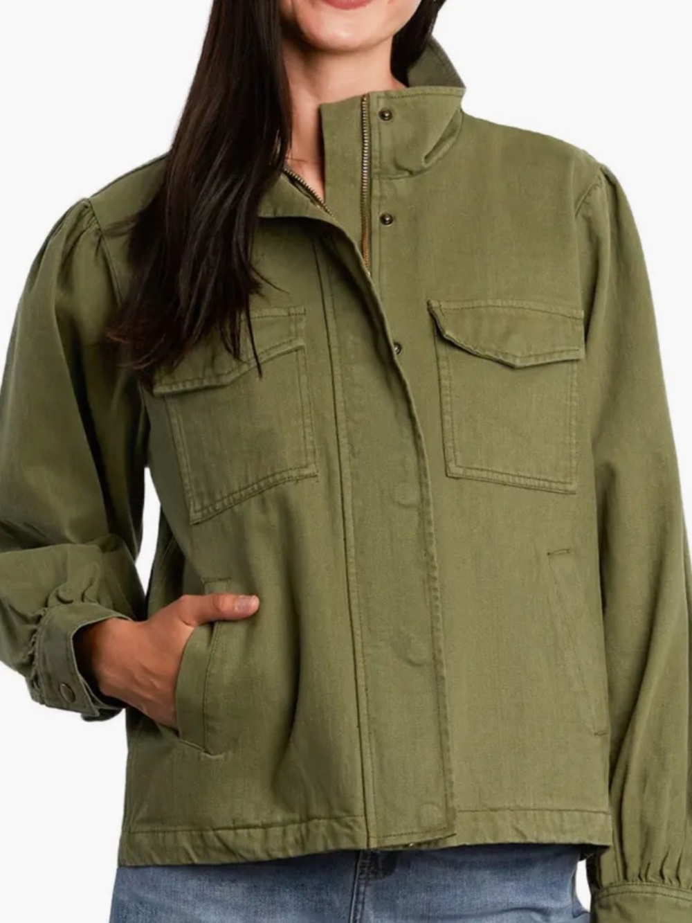 BILLY T ONCE APON A TIME JACKET SOFT OLIVE - XXLP